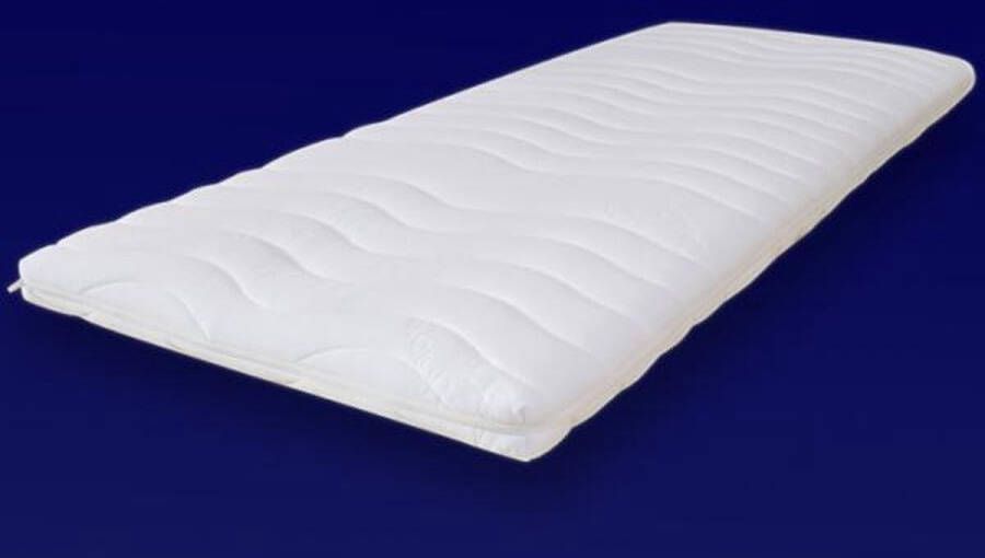 Nirwana Bedden Topper HR50 Koudschuim Topdekmatras Ergonomisch 90x210cm ca 7cm dik matras