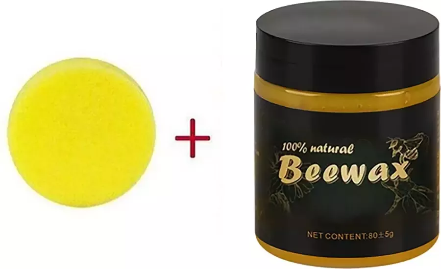 Nixnix Bijenwas Meubels 85 gram 100% natuurlijke bijen was Meubelonderhoud Waterdicht