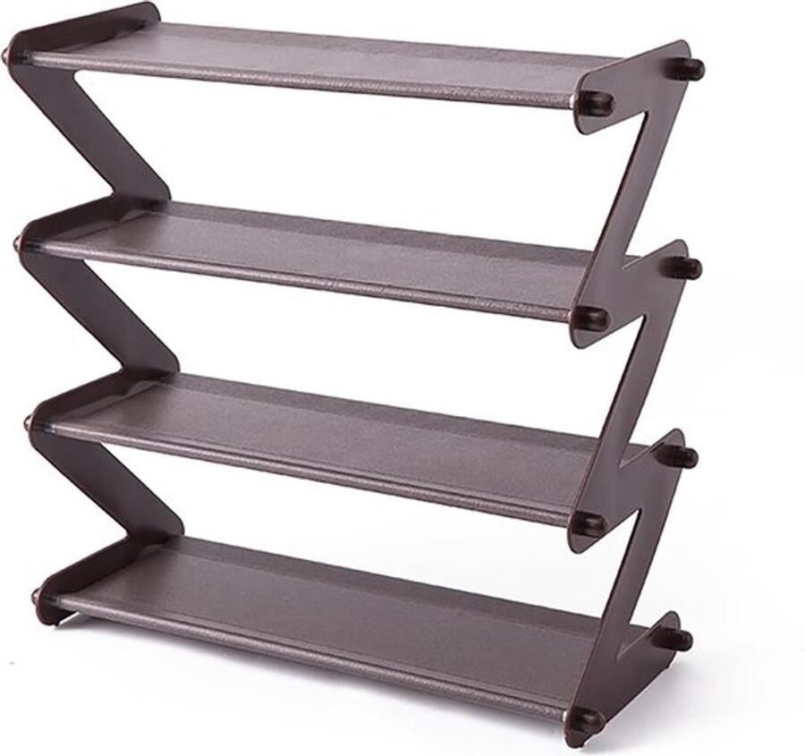 Nixnix Schoenenrek Voor 8 tot 12 Paar Schoenen Grijs Schoenenkast Schoenenrekje Nordic Scandinavisch Schoenen Opbergen Schoenenplank Opbergsysteem