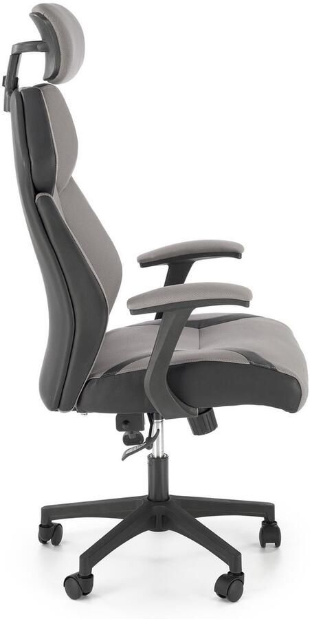 NoaHome Formerie Eleganza Bureaustoel – Wit en Zwart – Comfort & Design in Één