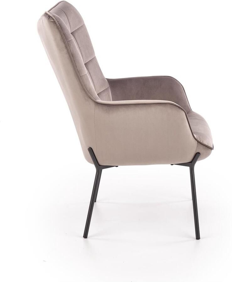 NoaHome Molosmes Luxe Fauteuil – Donkergroen (ook beschikbaar in Blauw Geel Grijs)
