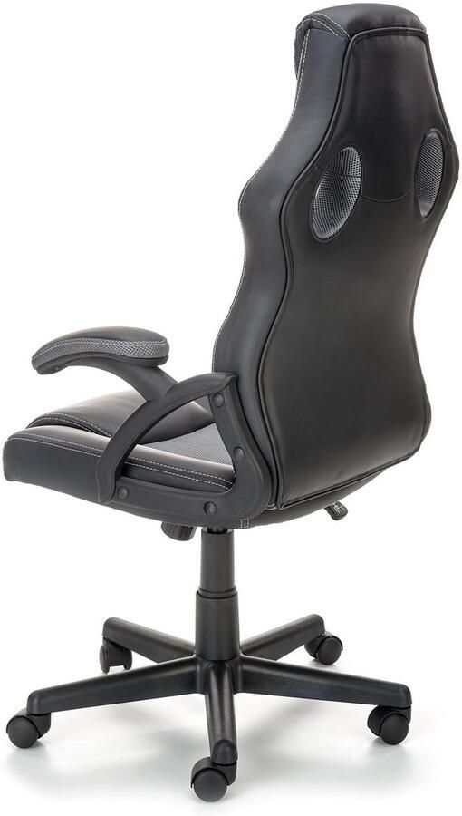 NoaHome Zenvario Bureaustoel – Luxe Zwart-Rode & Zwart-Grijze Design Ergonomische Bureaustoel voor Kantoor en Gaming