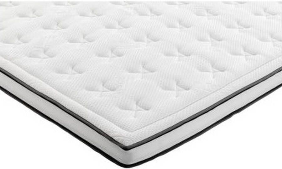 Nobel Bedden 180x200cm XXL Topper Bamboo 3D Topdek HR 45 Topmatras Naturalis 11cm dik Matras Antibacterieel Orthopedisch