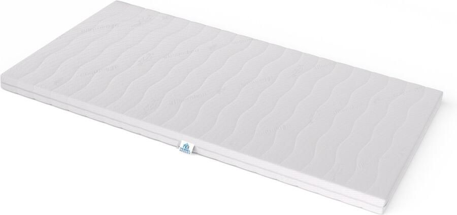 Nobel Bedden Nobel Deluxe Topmatras 160x200 Topper Matras HR Koudschuim Hybrid Topdekmatras 7cm Afritsbaar Wasbaar Tijk Orthopedisch Purschuim 4 Seizoens Topper Hotel XL Anti Bacterieel Gratis Retour
