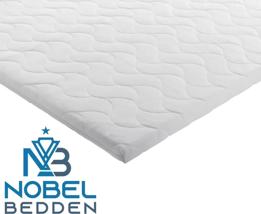 Nobel Bedden Topper Hotel XXL Topdekmatras 120x200 Koudschuim Hybrid BAMBOO 9 cm dik Orthopedisch Actie !!!