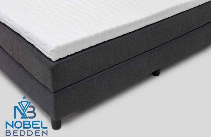 Nobel Bedden Topper HR Comfort Koudschuim topper topdekmatras 80 x 200 Extra dik 9 cm Topdekmatras Luxe matras Hoge kwaliteit koudschuim Matrashoes HR ademend Vochtregulerend Veerkrachtig