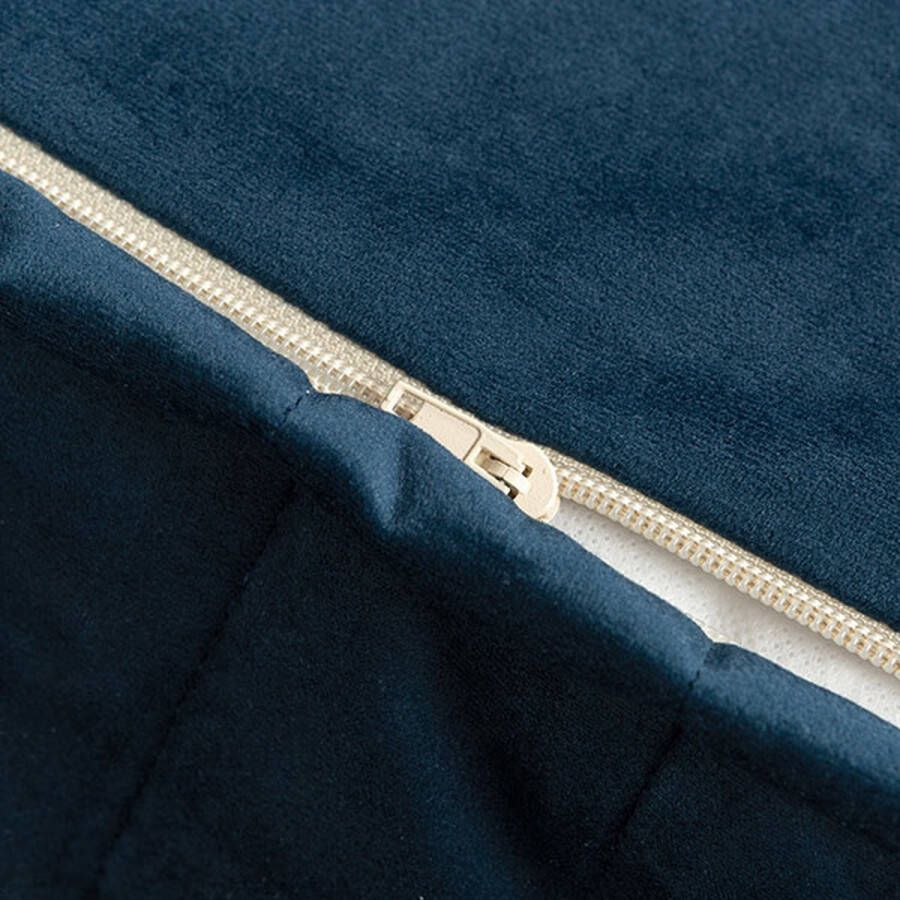 Nobodinoz Chelsea Velvet zitzak Night Blue - Foto 3