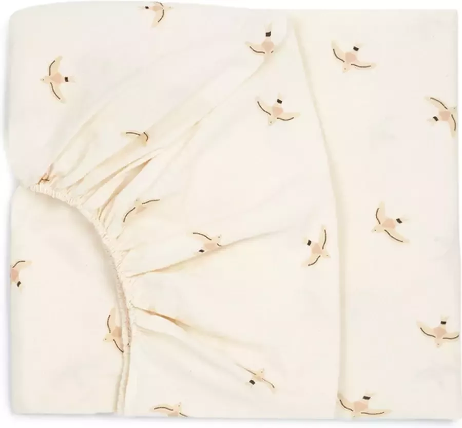 Nobodinoz Hoeslaken Meegroeibed Tibet Nude Haiku Bird 70x140