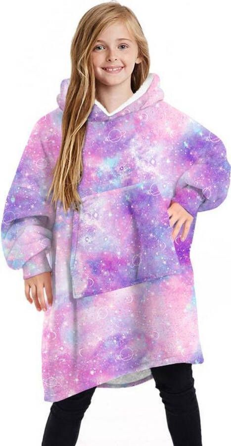Nok Nak Hoodie to huggle Plaid met mouwen- bank hoodie- chill hoodie- tiktok trends- -GALAXY!