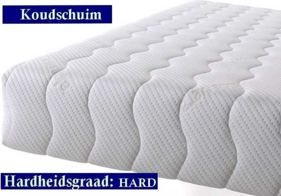NoLizzz Aloe Vera Eenpersoons Matras -Koudschuim HR45 25 CM Stevig ligcomfort 90x200 25