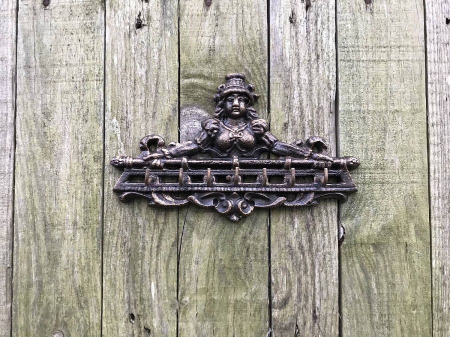 Non Branded Decoratieve sleutelhouder met fraai beeld met 7 haken - Foto 1