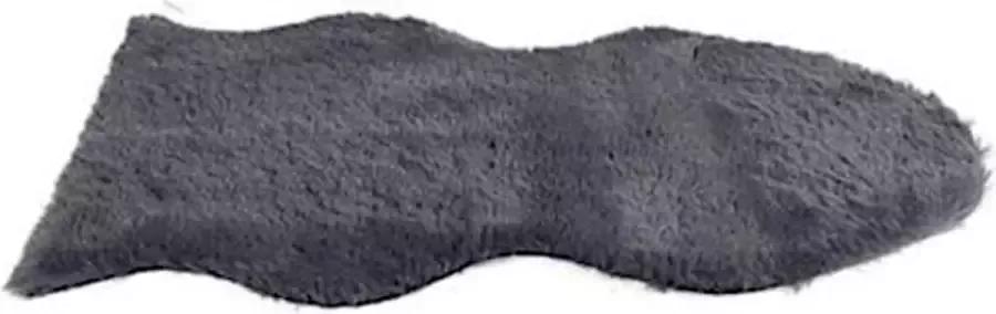 Non-Branded Vloerkleed Jozias 30 X 50 Cm Fleece Antraciet