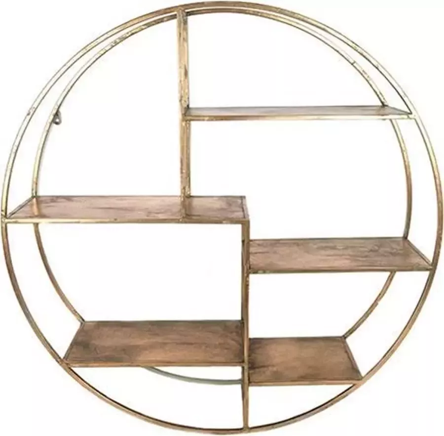 Non Branded Non-branded Wandrek Gordonville 26 X 92 Cm Staal nikkel Koper