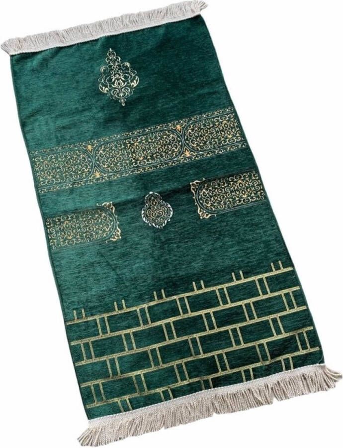 NOORGIFT Premium Kaba Gebedskleed Groen