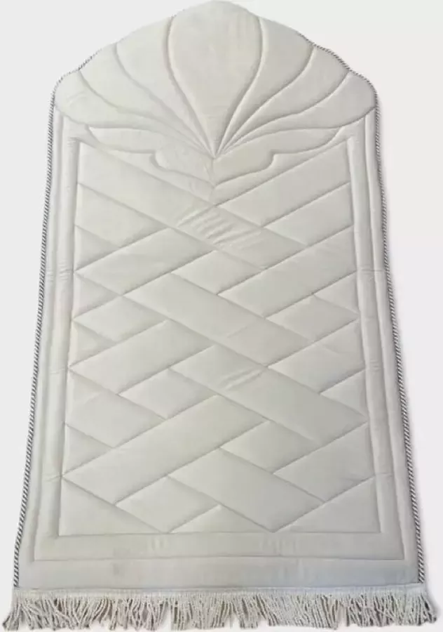 Noorgifts Luxe Gebedskleed Art Design Beige