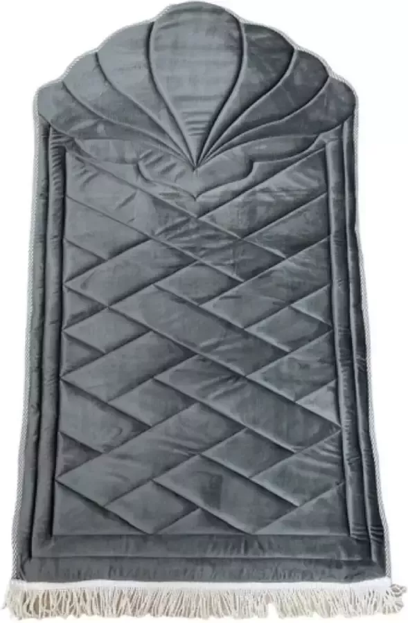 Noorgifts Luxe Gebedskleed Art Design Grijs