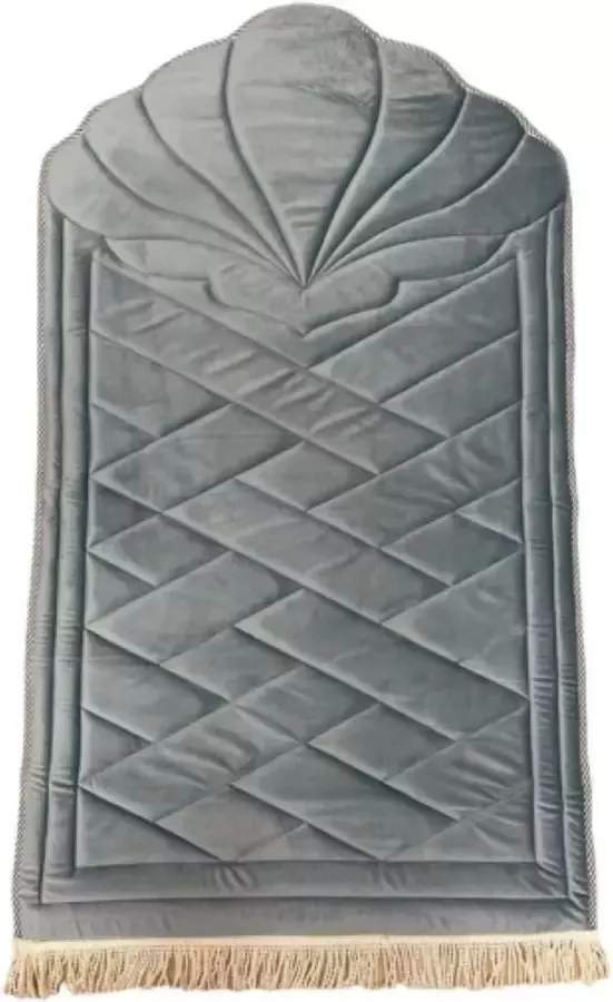 Noorgifts Luxe Gebedskleed Art Design Lichtblauw