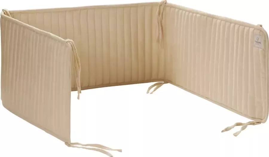 Noppies Quilted muslin bed bumper cot Beige
