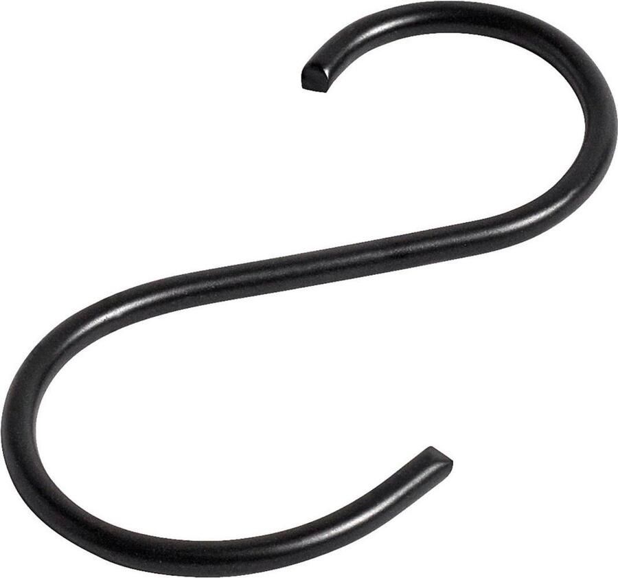 Nordal Kapstok haak zwart slim 10 cm