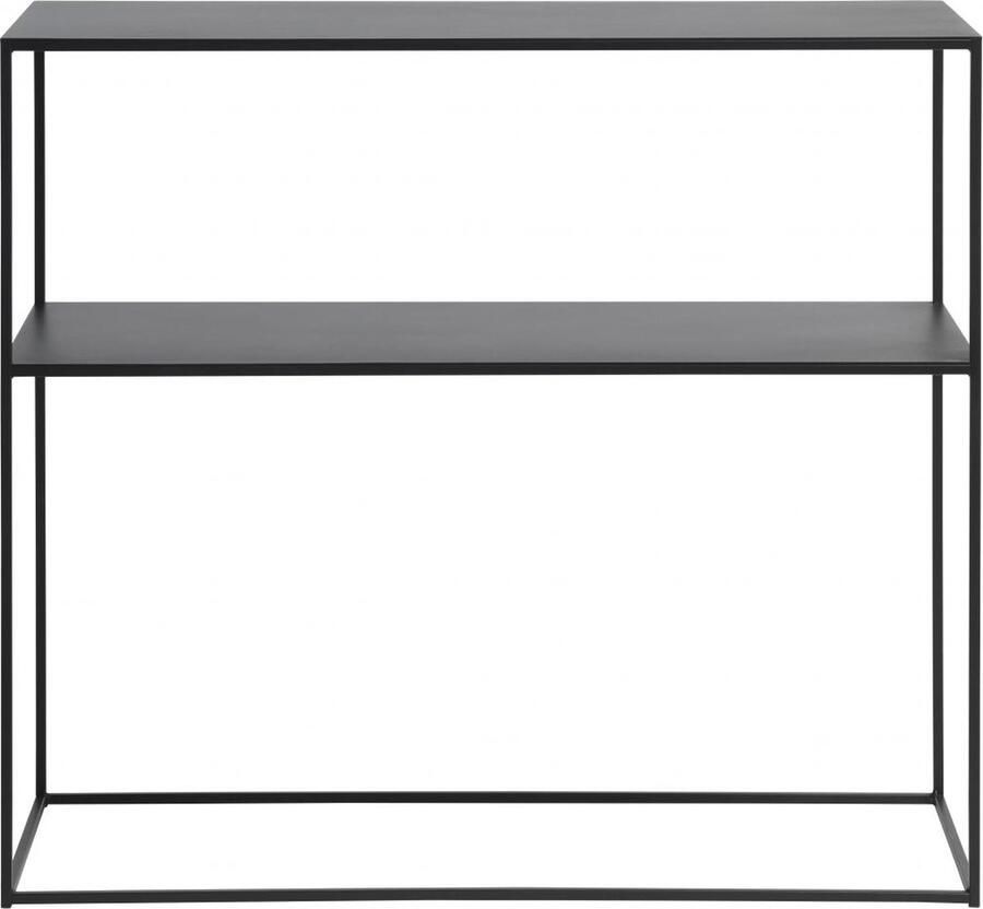 Nordic Home Dora sidetable 90 cm zwart