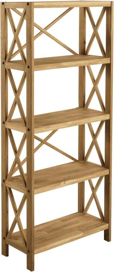 Nordic Home Ellis boekenkast 5 planken