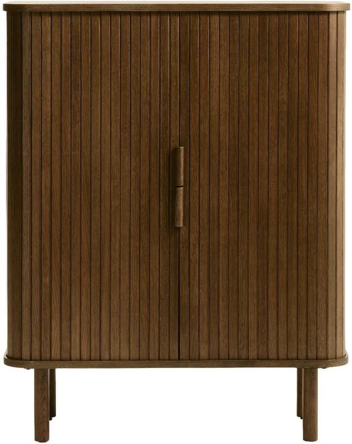 Nordic Home Ingo eiken kabinet 90 cm bruin