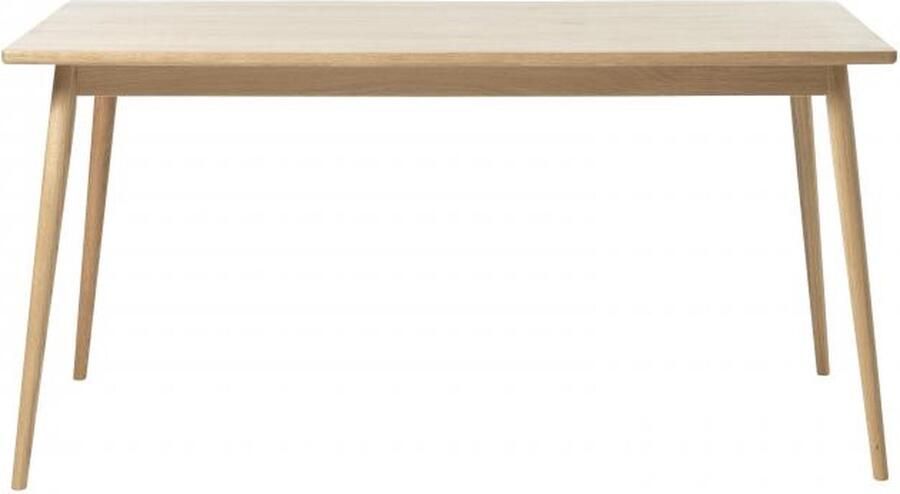 Nordic Home Ivar eiken eettafel 90x150 cm naturel