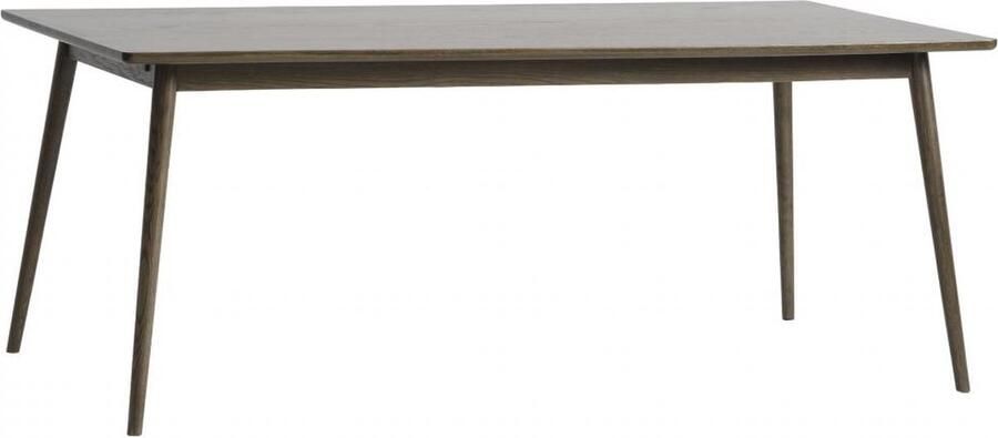 Nordic Home Ivar eiken eetttafel 90x190 cm bruin