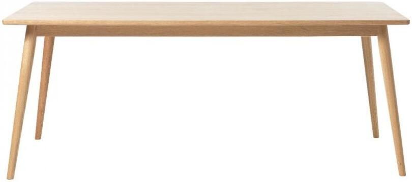 Nordic Home Ivar eiken eetttafel 90x190 cm naturel