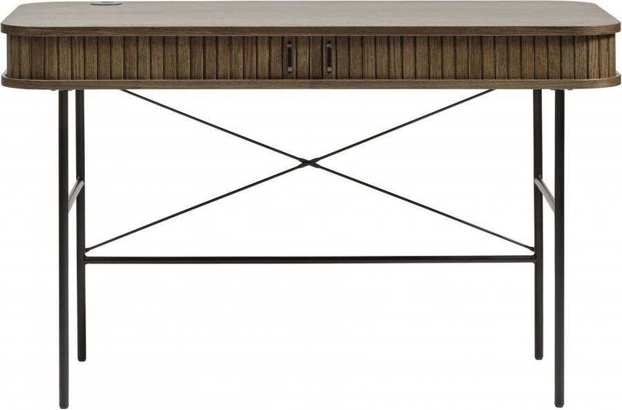 Nordic Home Kelly bureau 60x120 cm donkerbruin