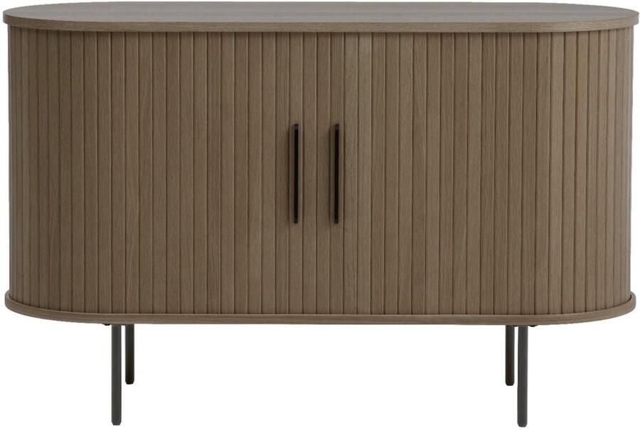 Nordic Home Kelly dressoir 120 cm donkerbruin