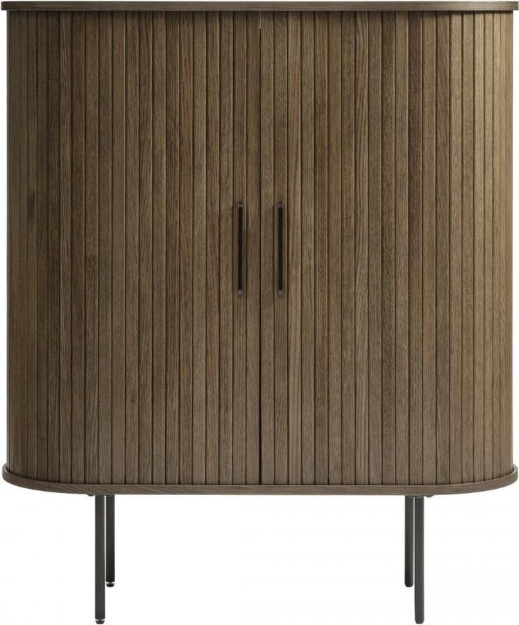 Nordic Home Kelly wandkast donkerbruin