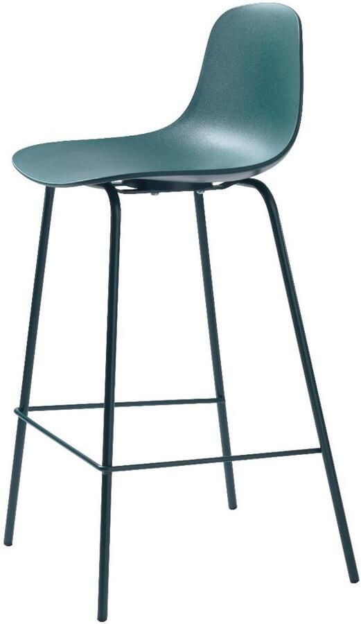 Nordic Home Lara barstoel petrolblauw