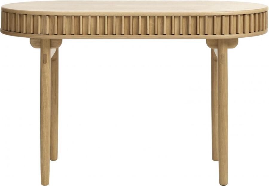 Nordic Home Leif eiken bureau 120 cm naturel