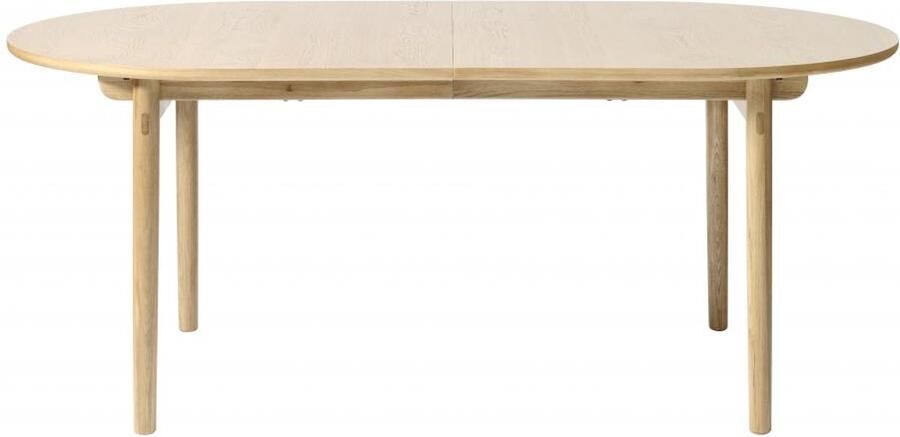 Nordic Home Leif eiken eettafel 100 x 190 cm naturel