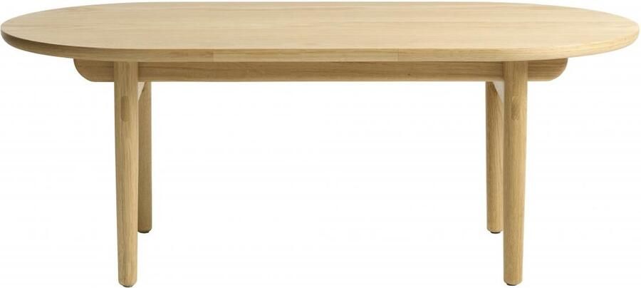 Nordic Home Leif eiken salontafel 70 x 130 cm naturel