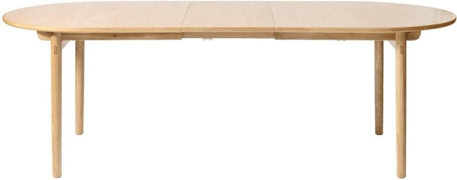 Nordic Home Leif eiken tafelblad 45 x 100 cm naturel