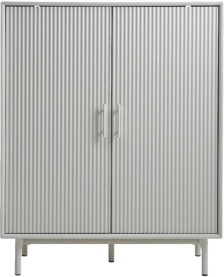 Nordic Home Luna wandkast grijs beige