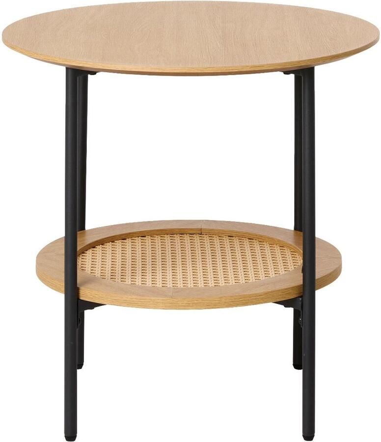 Nordic Home Meya bijzettafel Ø50 cm naturel