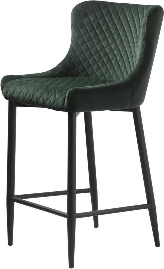Nordic Home Milly barkruk velvet groen