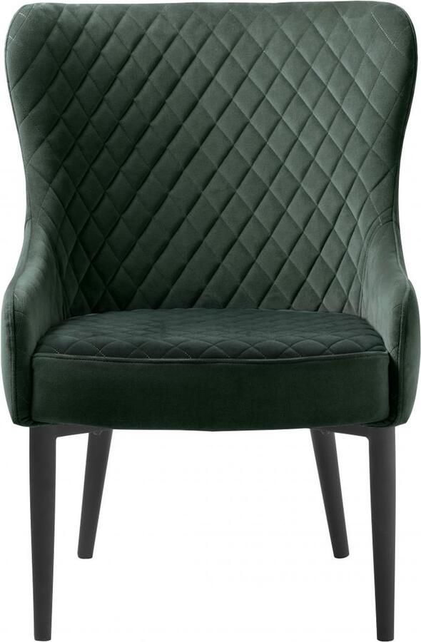 Nordic Home Milly fauteuil velvet groen