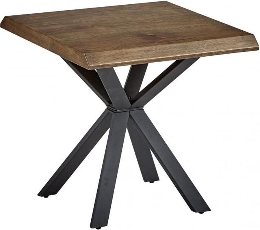 Nordic Home Olan vierkante bijzettafel 60x60 cm