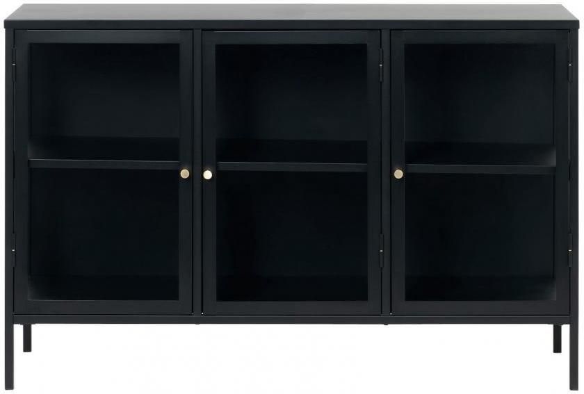Nordic Home Ragnar dressoir 130 cm zwart