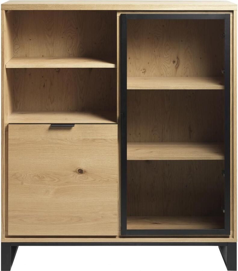 Nordic Home Rasmus eiken kabinet 138 cm naturel