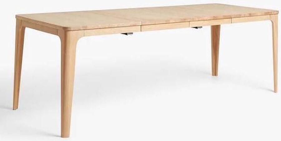 Nordic Home Rune uitschuifbare eettafel 90x160-210 cm eikenhout naturel