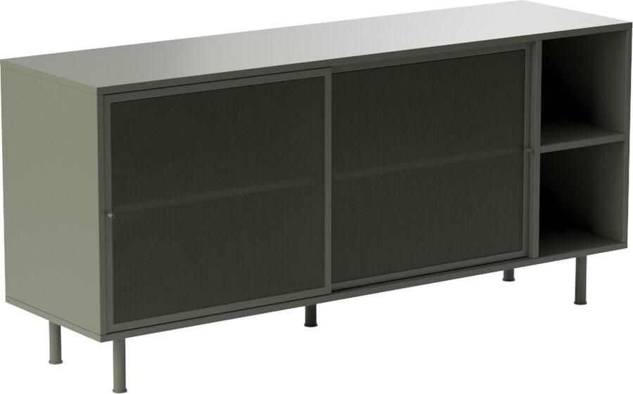 Nordic Home Sadie sidetable 160 cm olijfgroen