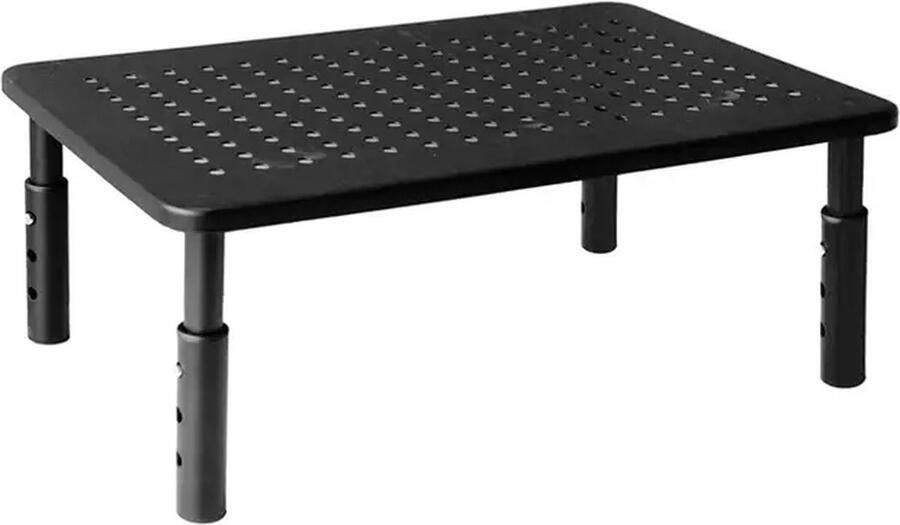 NÖRDIC Bureau verhoger Geschikt voor monitor laptop printer en TV tot 20kg Hoogte verstelbaar Ergonomisch Monitorstandaard en Laptopverhoger