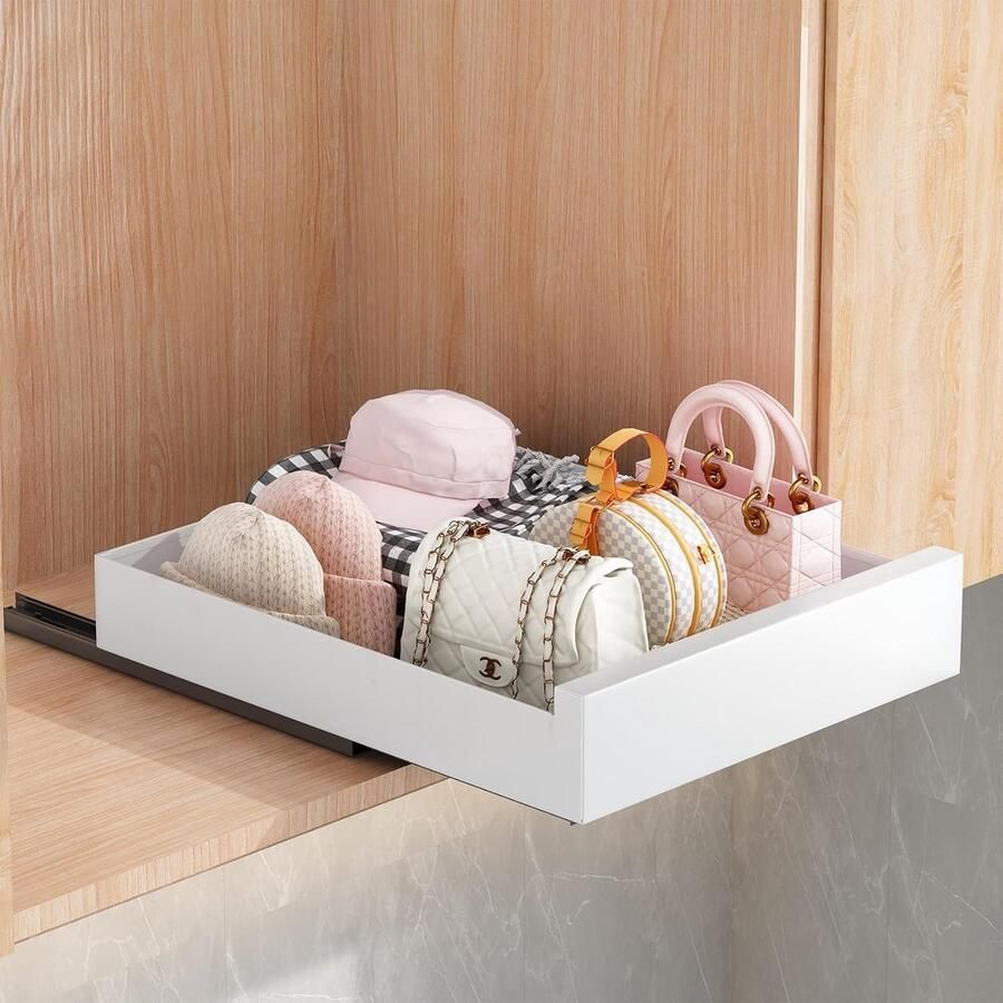 Nordivar Uittrekbare Lade Organizer voor Keukenkasten Telescopisch en Eenvoudig Te Installeren Opslagsysteem