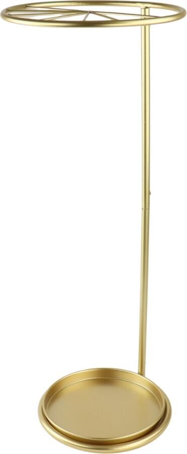 Nordix Paraplubak Parapluhouder Goud 60x23cm Metaal Paraplubakken