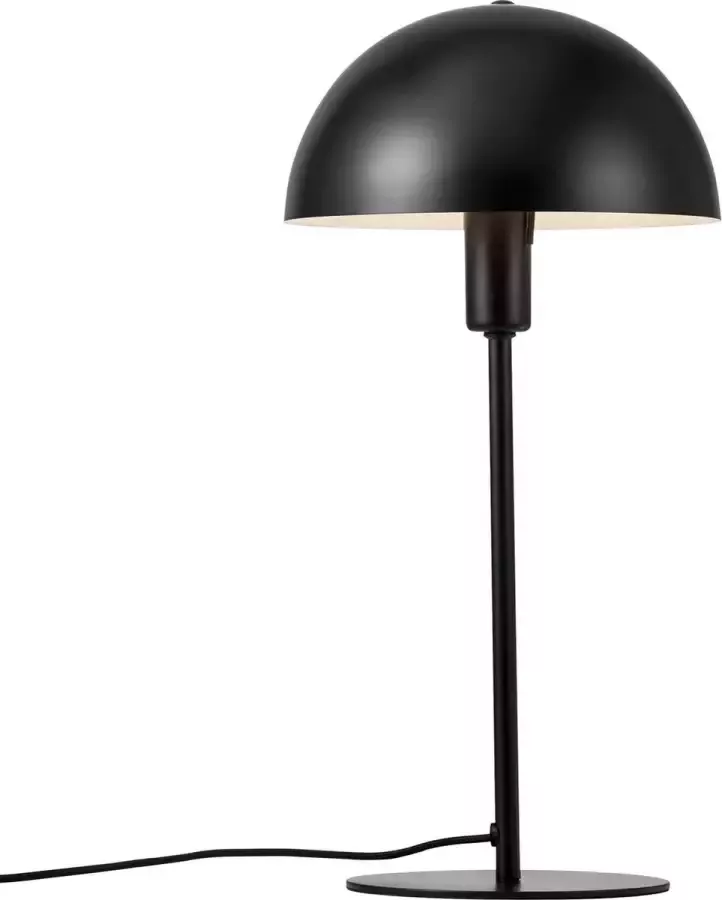 Nordlux Tafellamp Ellen Metalen kast in Scandinavisch design koepelvormig zwart - Foto 2